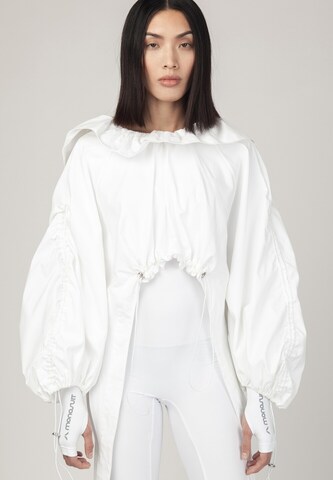 MONOSUIT Blouse in White: front