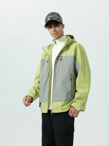 YOUTHUP Winter Jacket 'Lässig' in Green