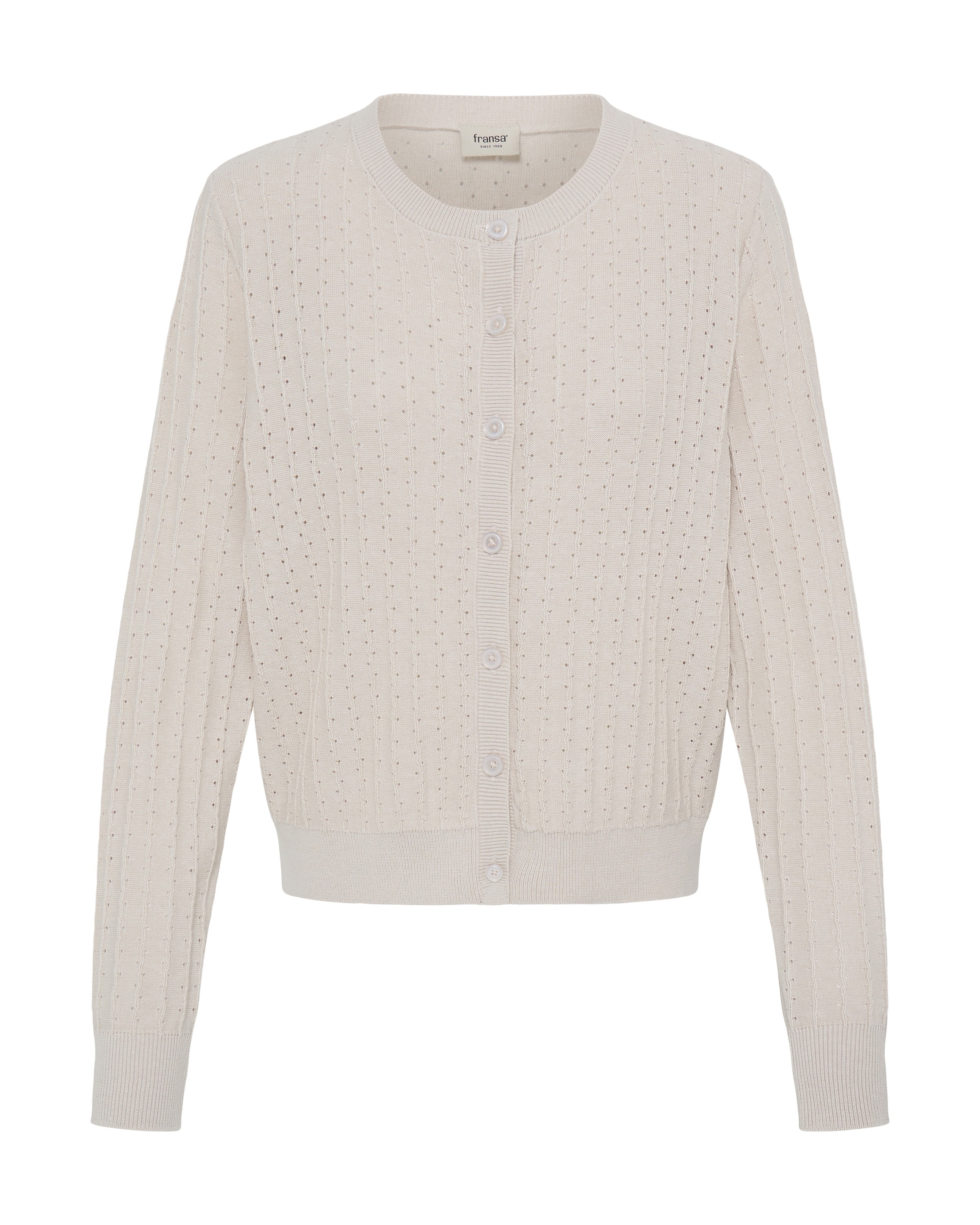 Fransa - Cárdigan en beige: frente