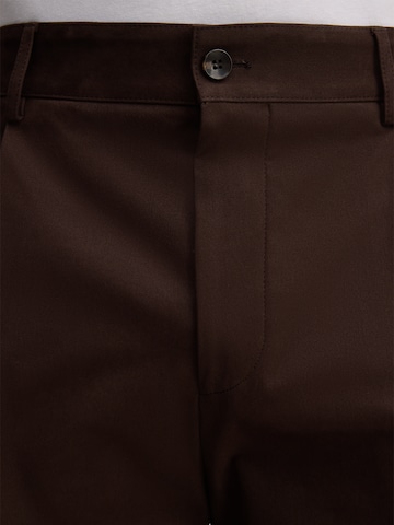 STRELLSON Loosefit Pantalon in Bruin