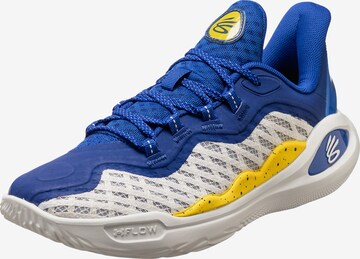Chaussure de sport 'Curry Flow 10' UNDER ARMOUR en bleu : devant