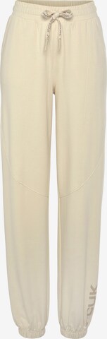 Effilé Pantalon FCUK en beige : devant