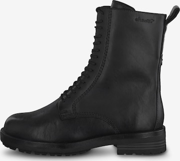 TAMARIS Lace-Up Ankle Boots in Black