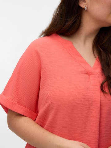 Vero Moda Curve Bluse 'VMCElva' i orange