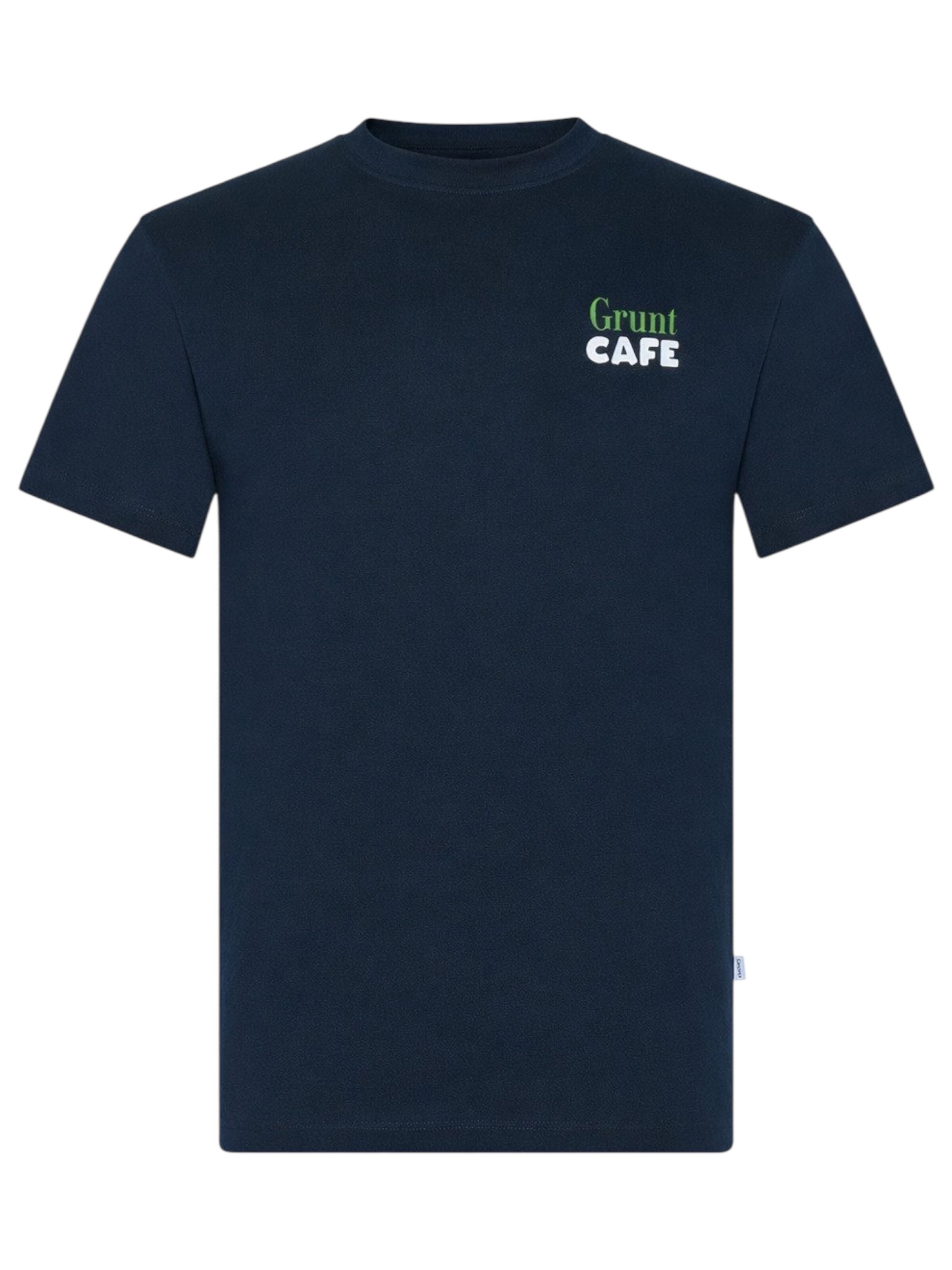 GRUNT Shirt 'GRMATTHEW SS T-Shirt von GRUNT'‌‌‌‌‌‌‌‌‌ in Blau: Vorderseite