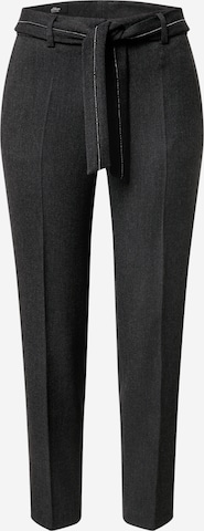Regular Pantaloni cu dungă de la s.Oliver BLACK LABEL pe gri: față