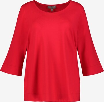 T-shirt Ulla Popken en rouge : devant