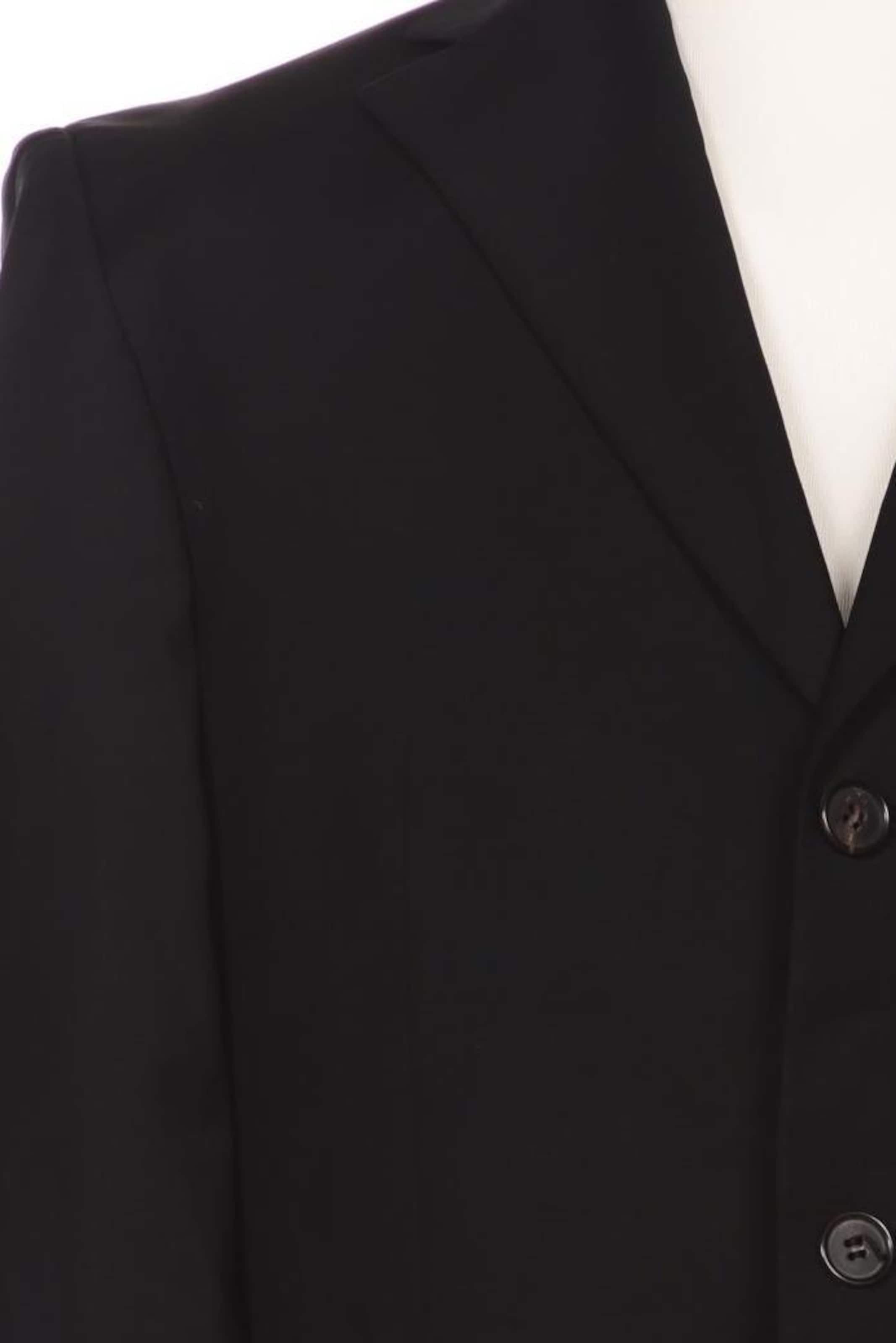 RENÉ LEZARD Suit Jacket in L-XL in Black