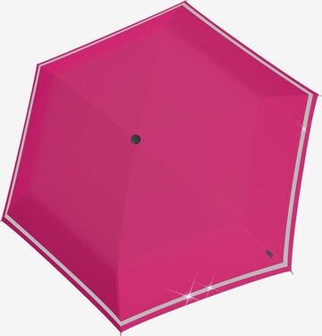 Ombrello 'Rookie' di KNIRPS in rosa: frontale