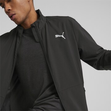 PUMA Sportjacke in Schwarz