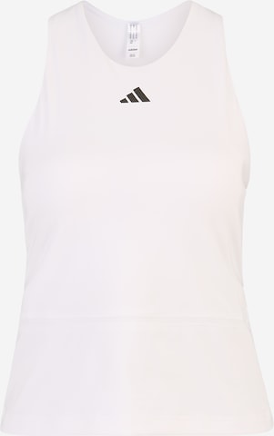 ADIDAS PERFORMANCE Urheilutoppi värissä valkoinen: etupuoli