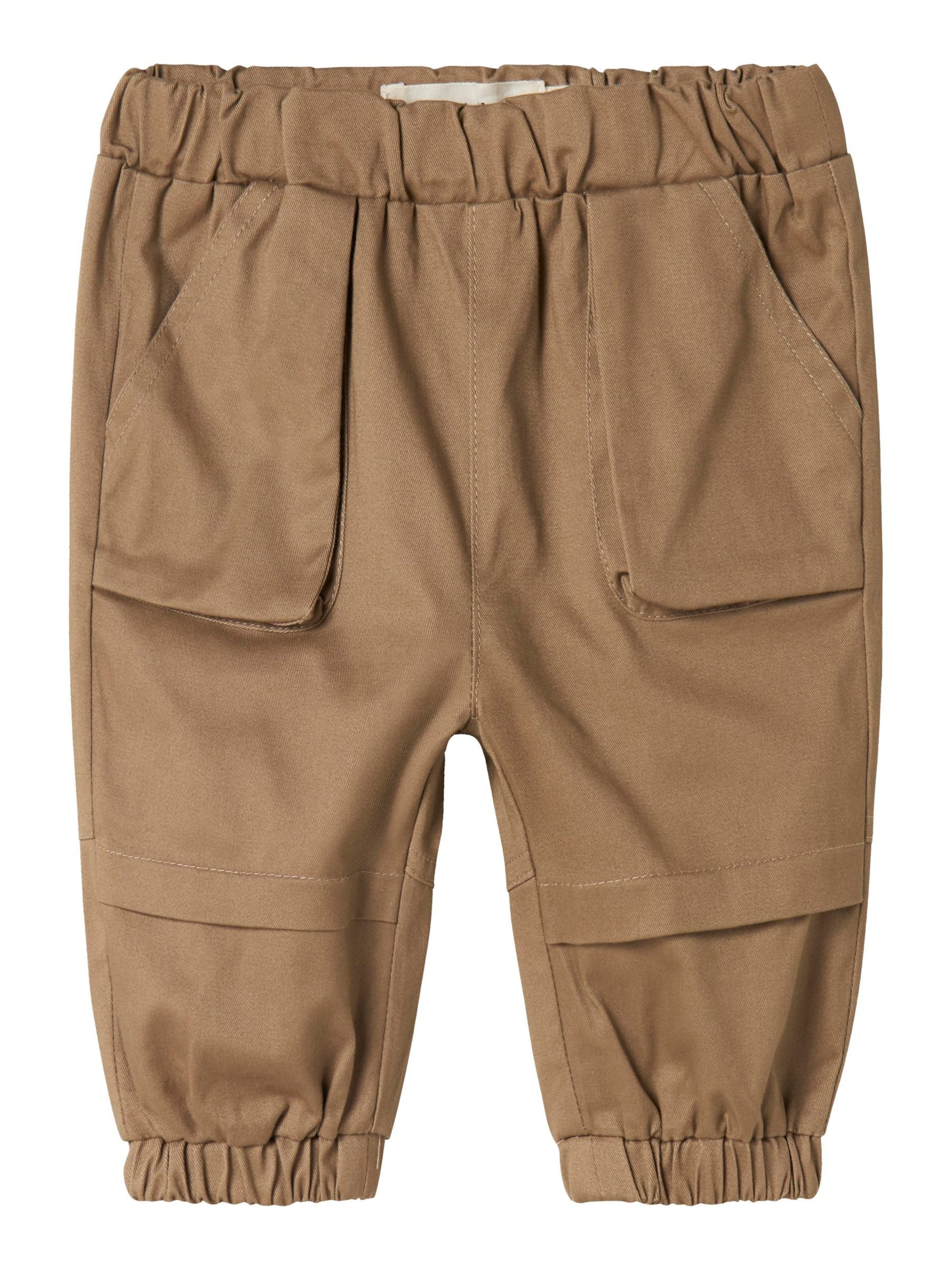 Tapered Pantaloni di NAME IT in beige: frontale