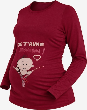 M.M.C. Shirt in Rot: Vorderseite