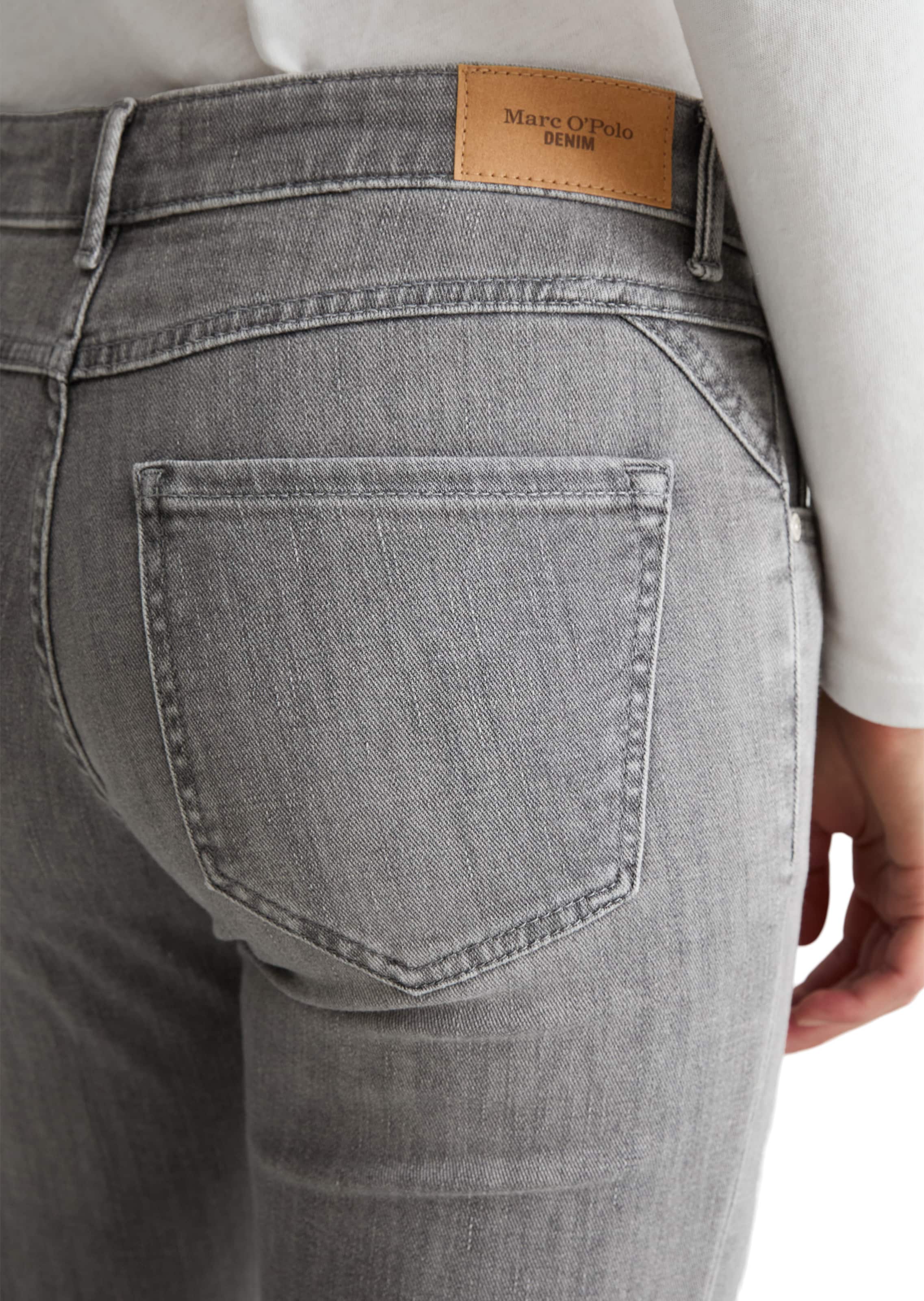 Marc O'Polo DENIM Flared Jeans 'Nella' in Grey