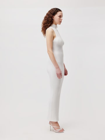LeGer by Lena Gercke Πλεκτό φόρεμα 'Klea' σε λευκό