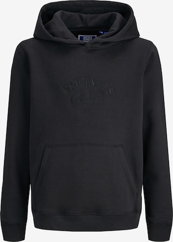 Jack & Jones Junior Sweatshirt 'Bleecker' in Schwarz: Vorderseite