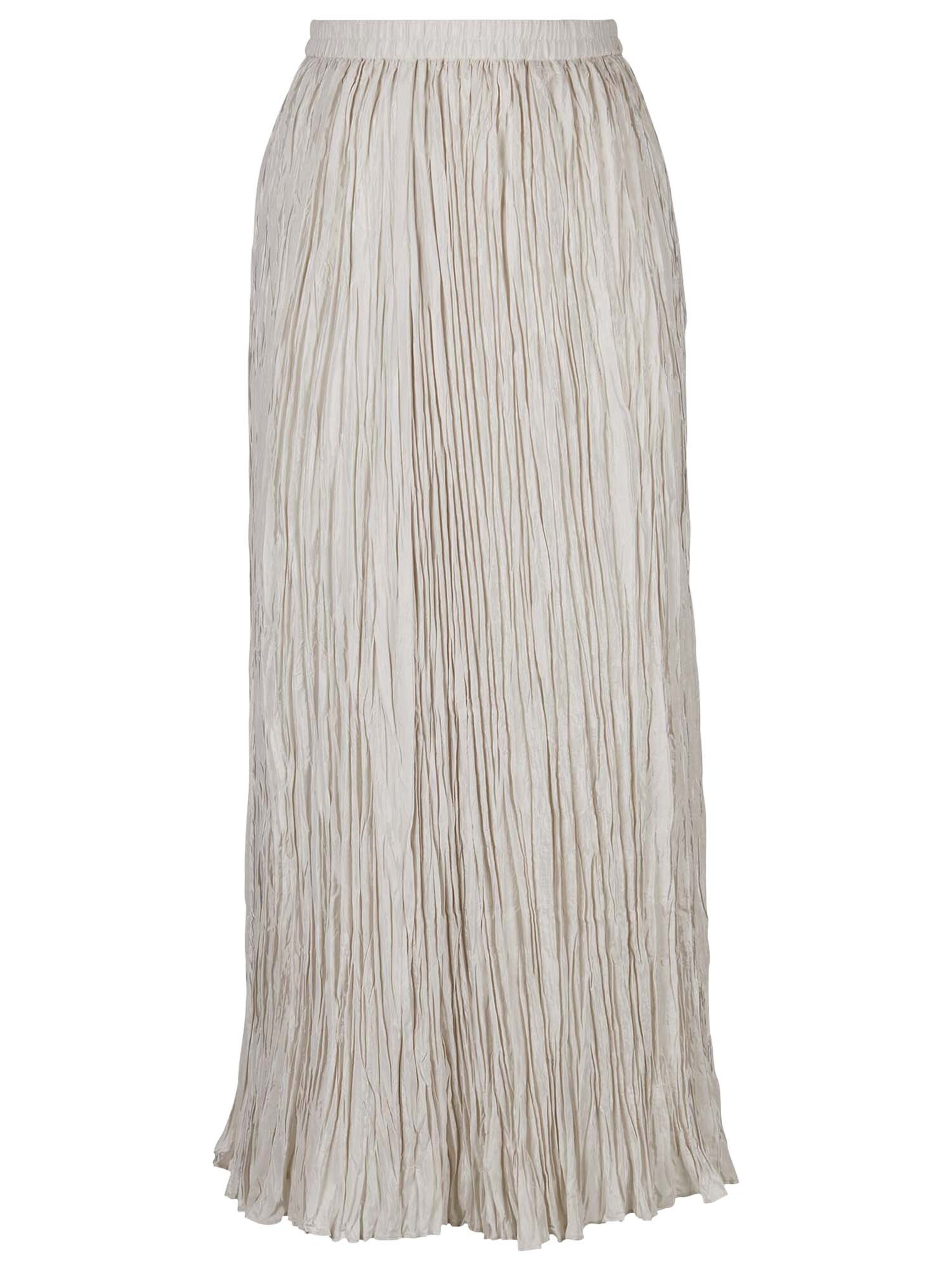 Jupe MADELEINE en blanc : devant