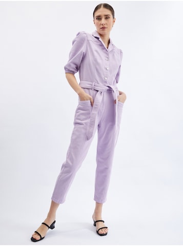 Orsay Jumpsuit in Purple: front