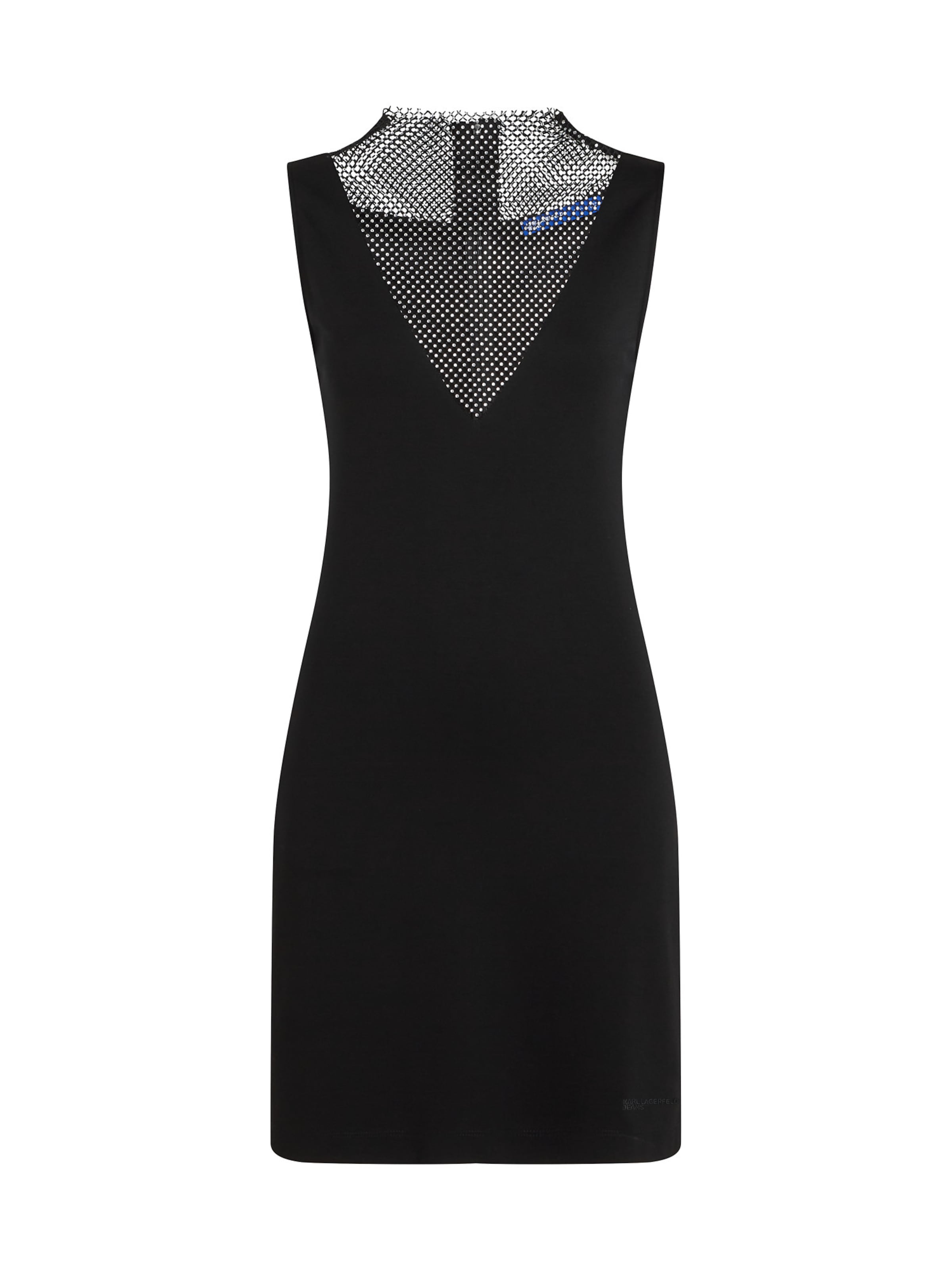 KARL LAGERFELD JEANS Коктейльное платье в Черный: спереди