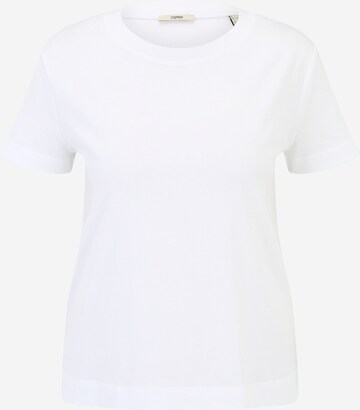 T-shirt ESPRIT en blanc : devant