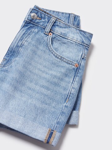 MANGO Regular Jeans i blå