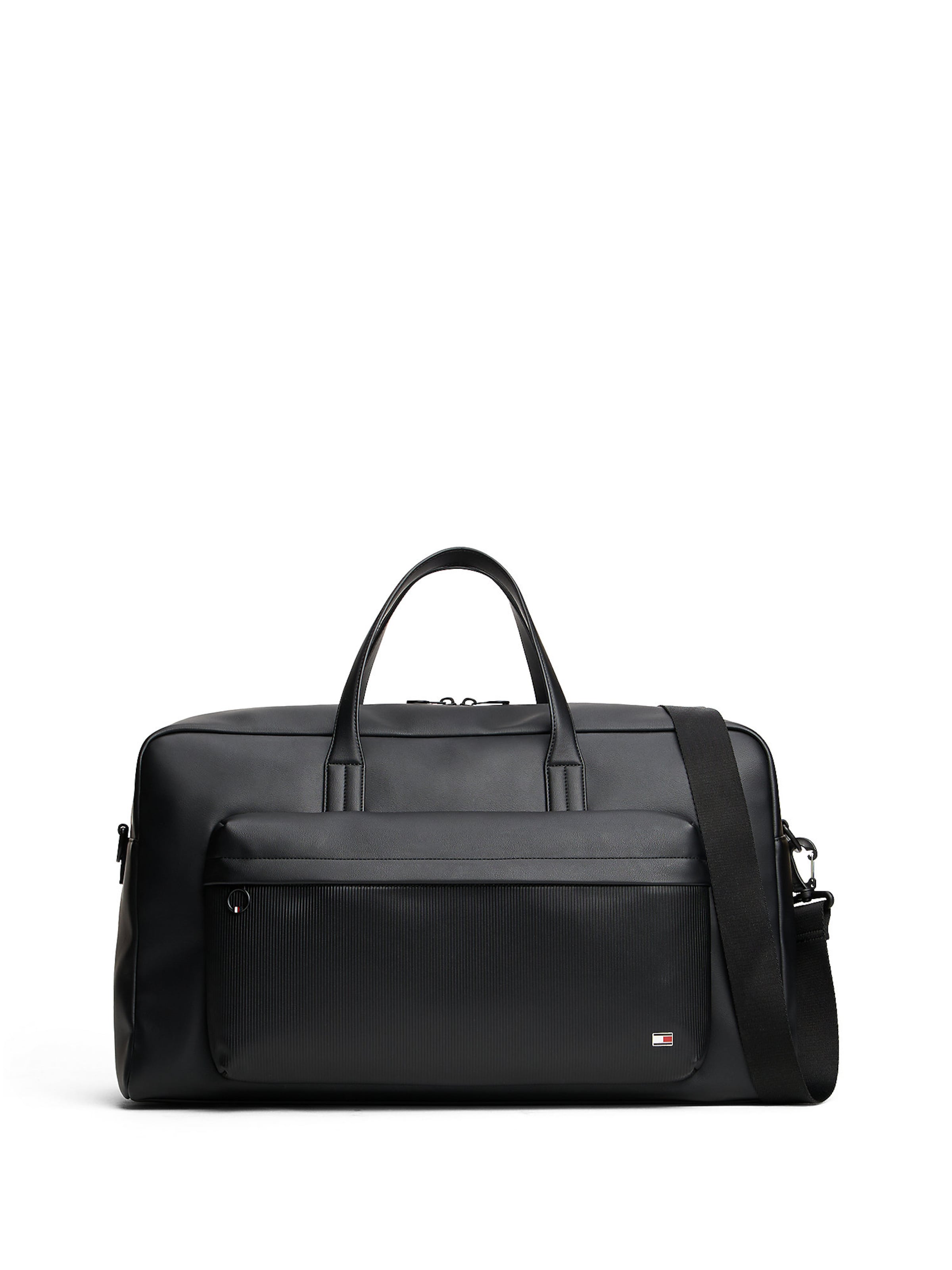 TOMMY HILFIGER Travel bag in Black: front