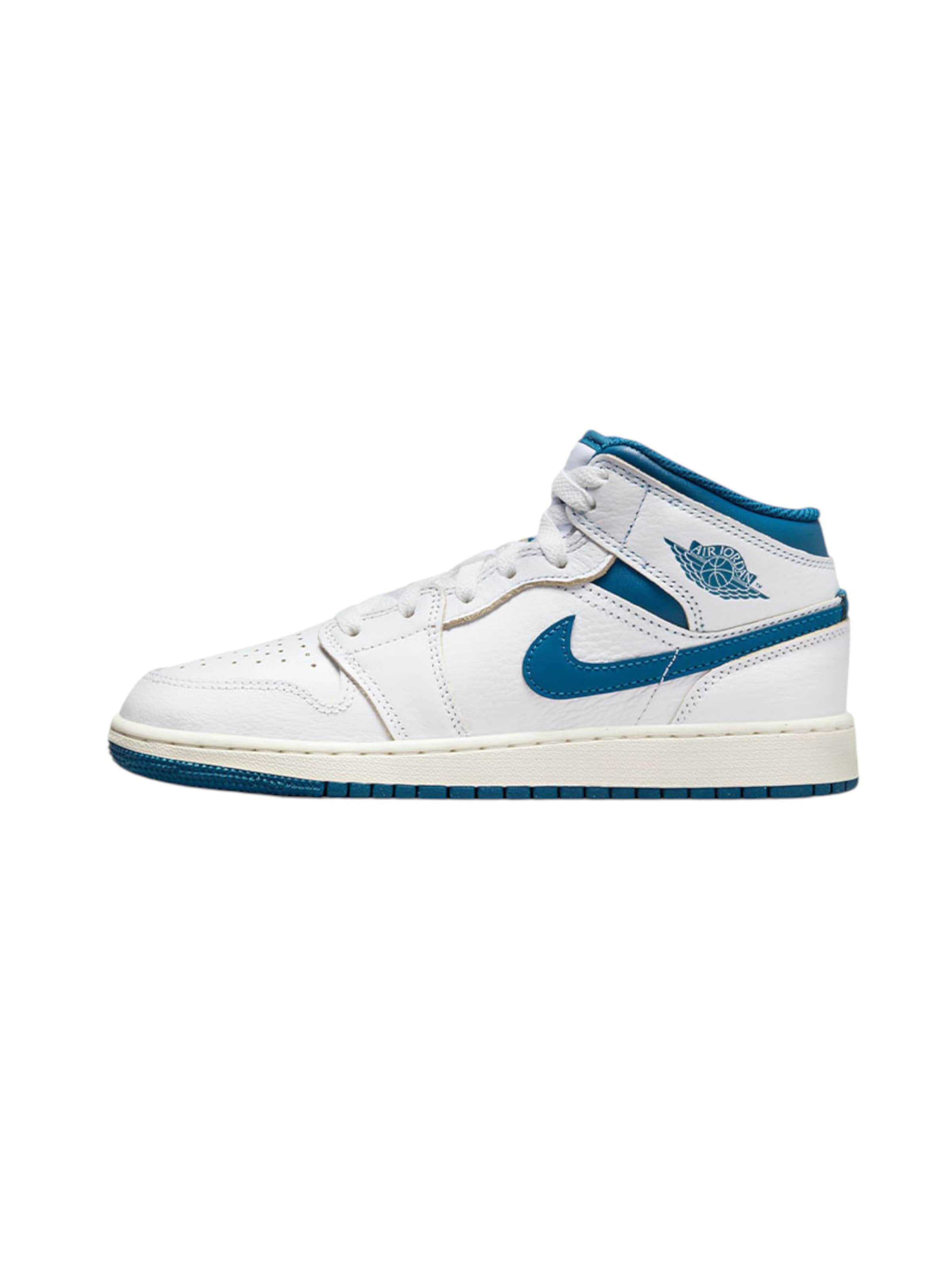 Sneaker alta 'AIR JORDAN 1 MID SE BG' in 36 Jordan di colore blu / bianco, Visualizzazione prodotti