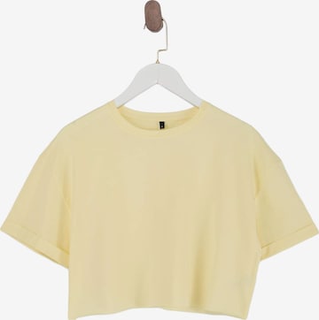 Tricou de la Trendyol pe galben: față