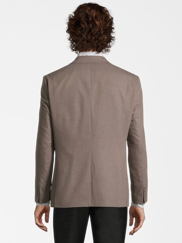 Coupe slim Veste de costume Steffen Klein en beige