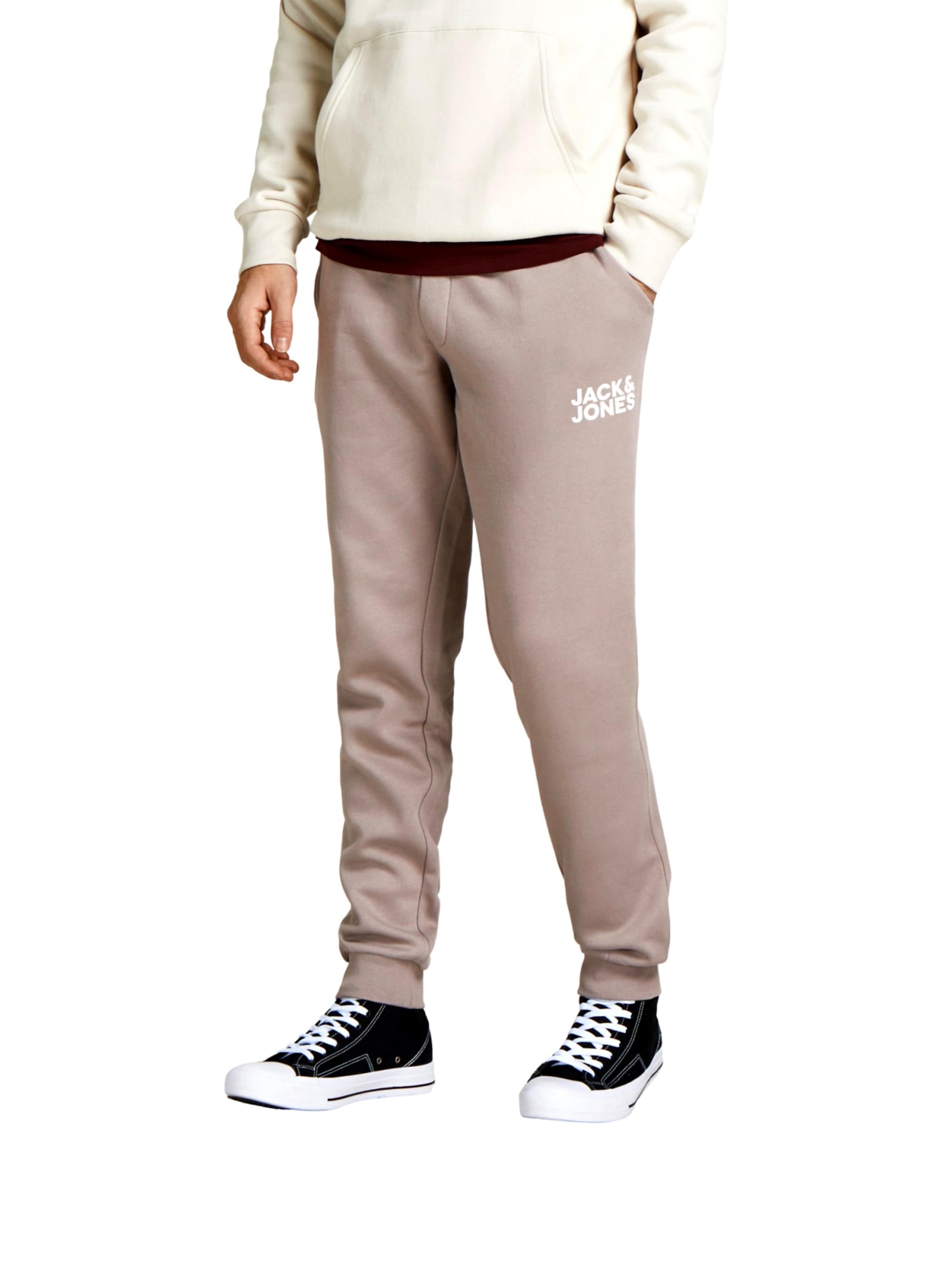 JACK & JONES Tapered Bukser 'JPSTGordon' i beige: forside