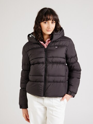 Veste d’hiver Tommy Jeans en noir : devant