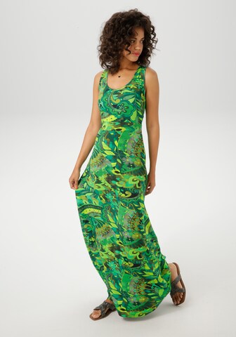 Aniston CASUAL Sommerkleid in Grün