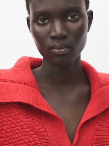 MANGO Pullover 'Manzana' i rød