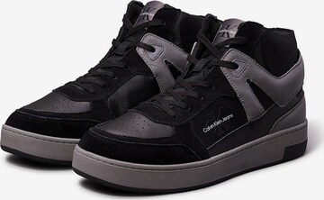 Calvin Klein Jeans High-Top Sneakers in Black