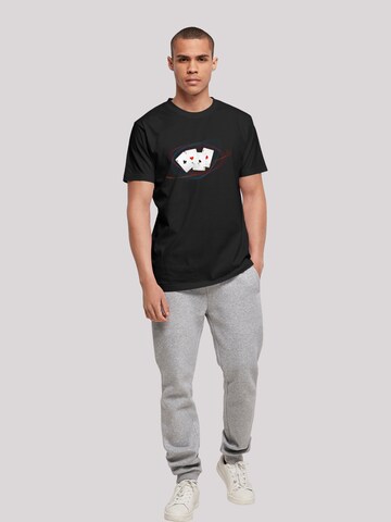 F4NT4STIC Shirt 'Poker ' in Black