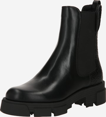Boots chelsea 'MADLA3' di GUESS in nero: frontale
