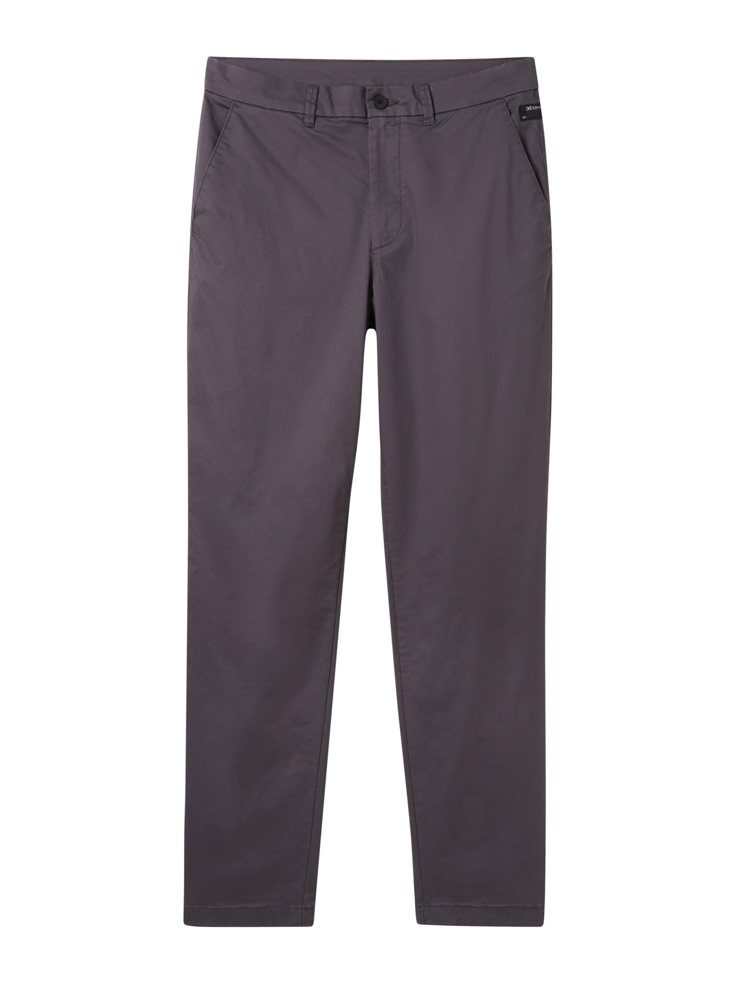TOM TAILOR DENIM Regular Hose in Grau: Vorderseite