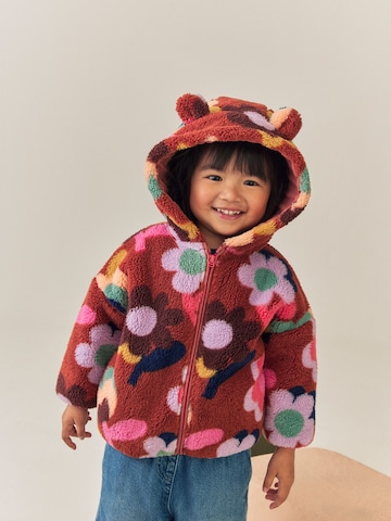 Next Fleece jacket in Brown: front