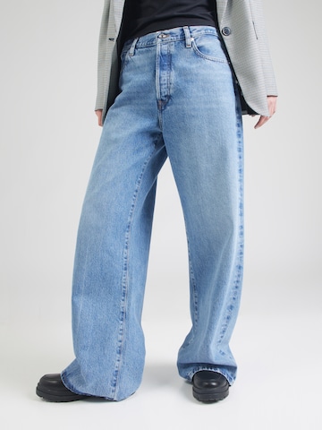 Loosefit Jean FRAME en bleu : devant