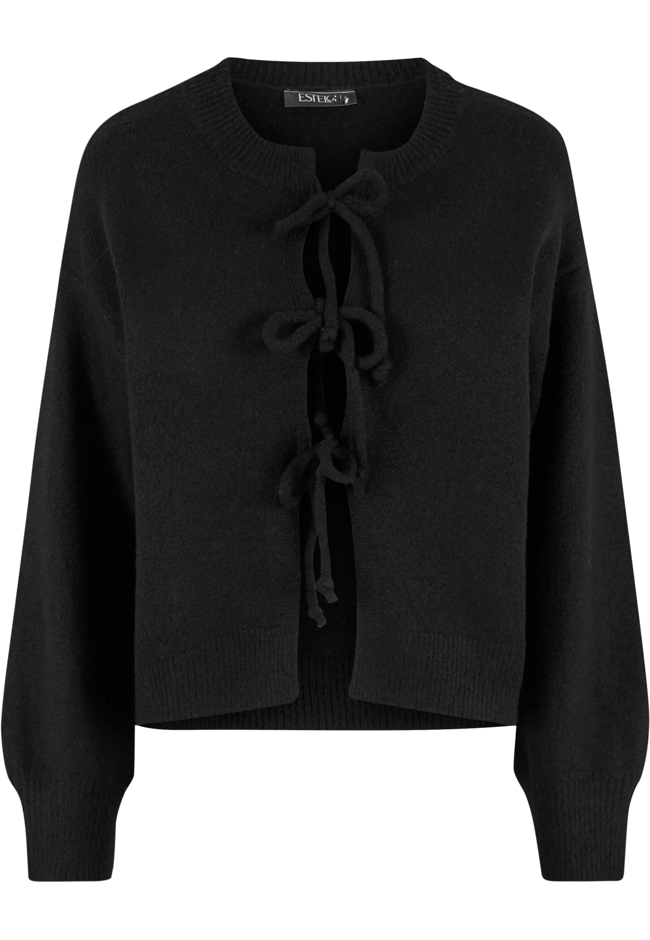 Urban Classics Kardigan – černá: přední strana