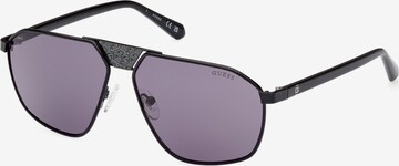 Lunettes de soleil GUESS en noir : devant