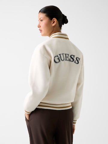 GUESS Between-Season Jacket in White: front