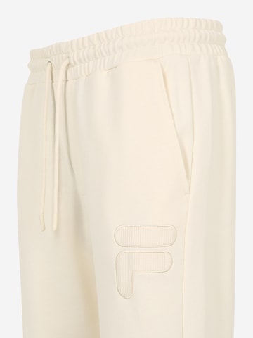 Tapered Pantaloni 'CHIPUDE' di FILA in bianco