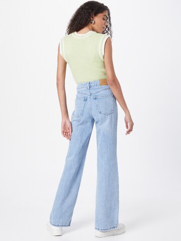 VERO MODA Wide Leg Jeans 'KITHY' in Blau