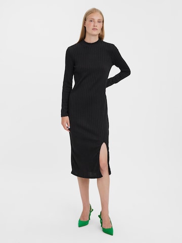 VERO MODA Knitted dress 'ASTA' in Black