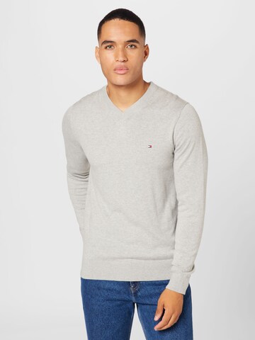 TOMMY HILFIGER Pullover in Grau: predná strana