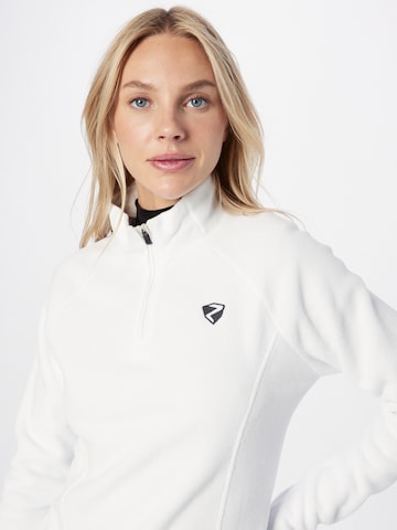 ZIENER - Sweatshirt de desporto 'JEMILA' em branco