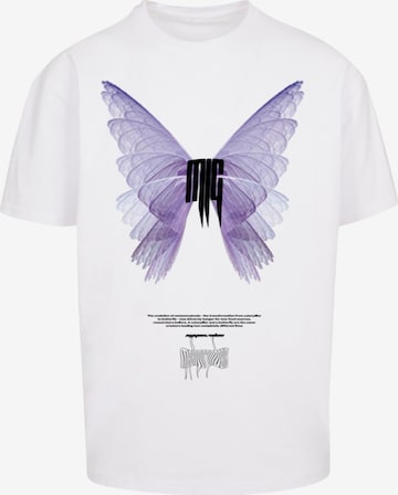 MJ Gonzales T-Shirt 'Metamorphose V.6' in Weiß: predná strana