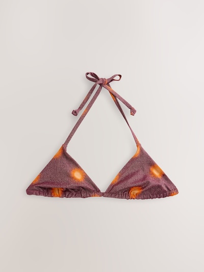 Next Bikini top in Orange / Light orange / Burgundy, Item view