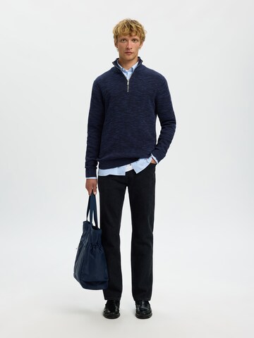 SELECTED Pullover 'SLHDANE' in Blau